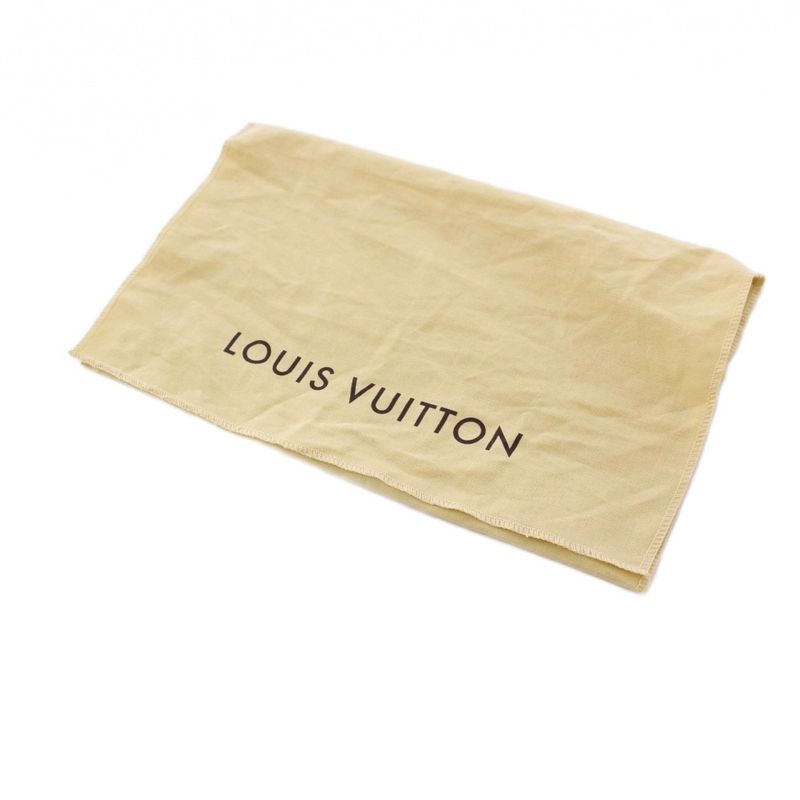 Louis Vuitton Monogram Denim Mini Pleated Handbag Khaki M95217 KH - OH