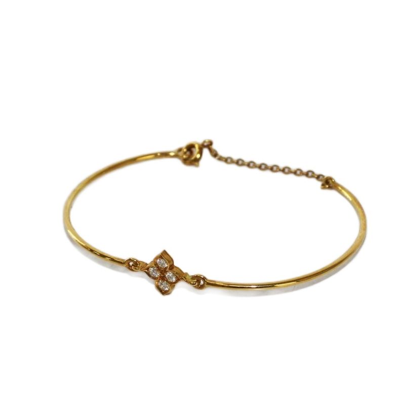 Cartier Hindu Bracelet With Diamonds 18K Yellow Gold KH - OH