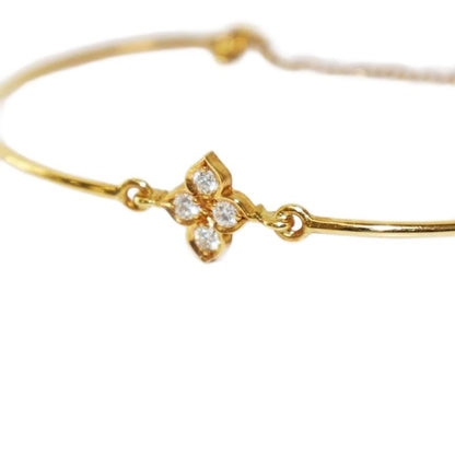 Cartier Hindu Bracelet With Diamonds 18K Yellow Gold KH - OH