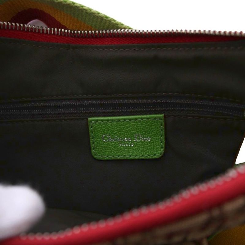 Christian DIOR Saddle Bag Trotter Shoulder Bag Beige 08ru0034 KH - OH