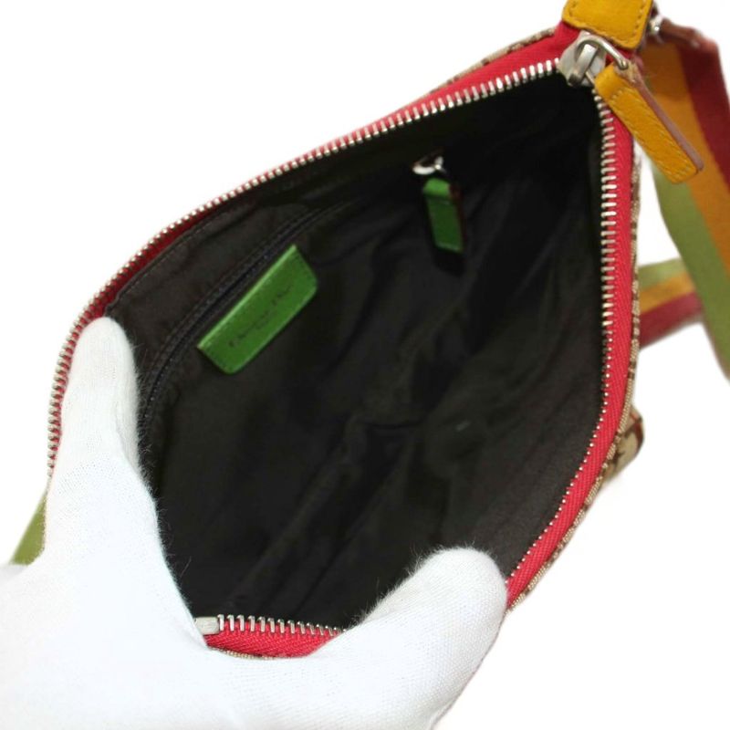 Christian DIOR Saddle Bag Trotter Shoulder Bag Beige 08ru0034 KH - OH