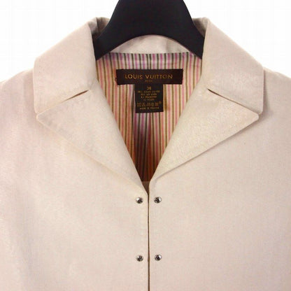 Louis Vuitton Jacket Bleather Jacket 38 White