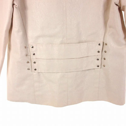 Louis Vuitton Jacket Bleather Jacket 38 White