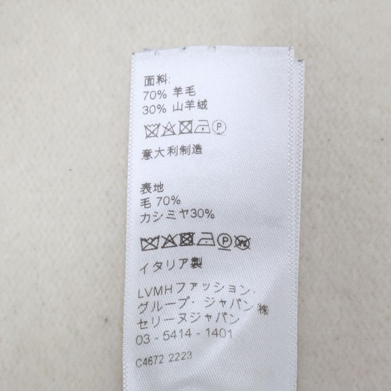 Celine2a11v402p Wool X Cashmere Logo Scuff Tic Sweater /