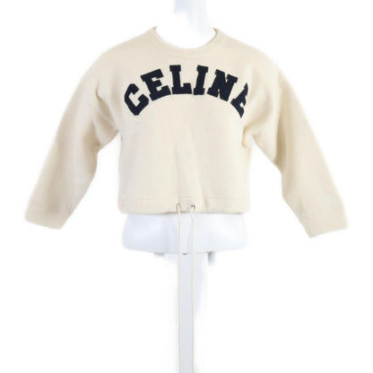 Celine2a11v402p Wool X Cashmere Logo Scuff Tic Sweater /