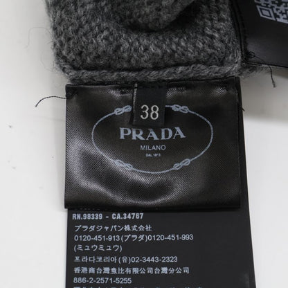Prada /authentic/22 Years Old P26472 Cashmere X Wool High Neck Knit