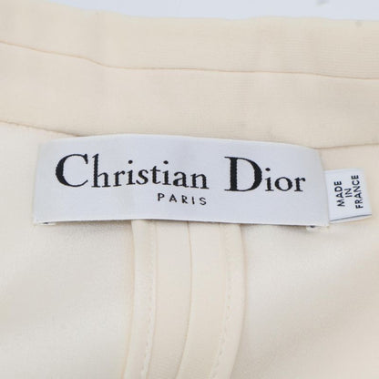 Christian DIOR   3c21265a1624 100% Silk Peaked