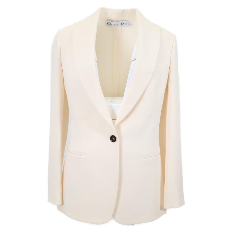 Christian DIOR   3c21265a1624 100% Silk Peaked