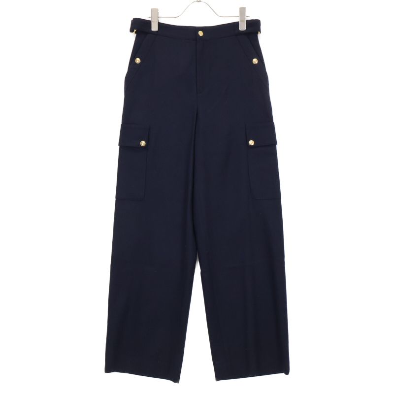 Celine /2p979561f.07mr Cashmere Flannel Cargo Pants/ 34