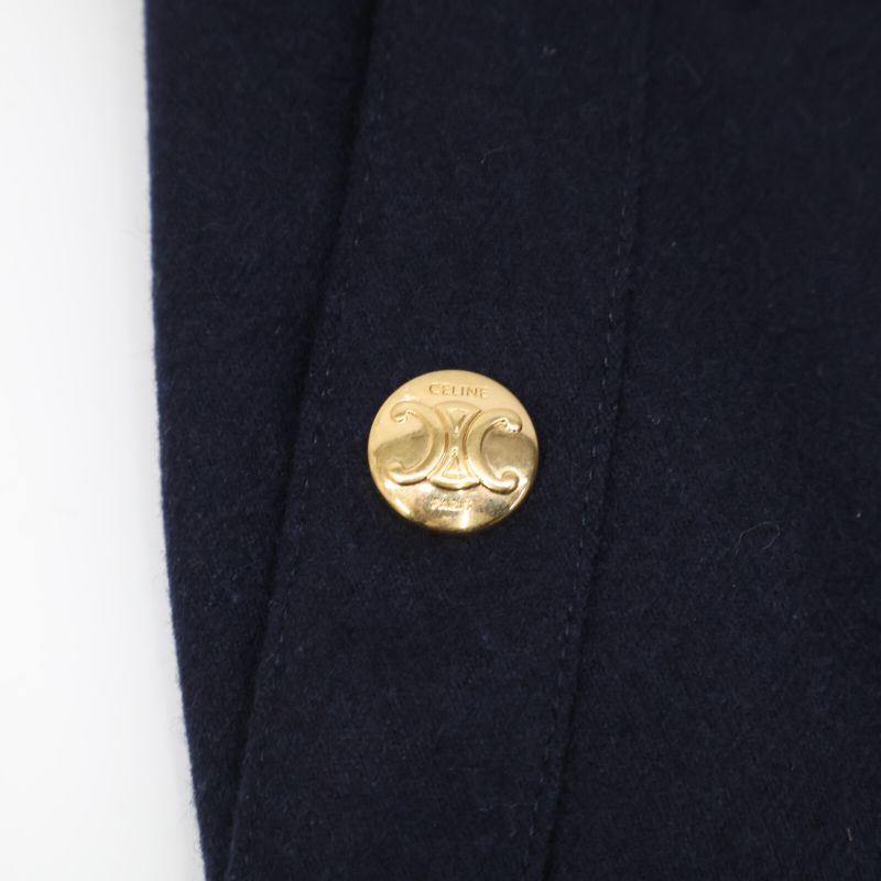 Celine /2p979561f.07mr Cashmere Flannel Cargo Pants/ 34