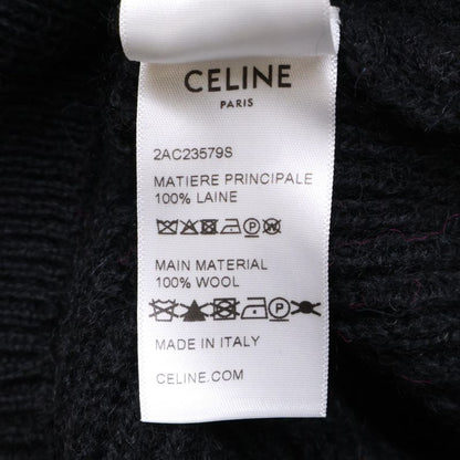 Celine  /22 2ac23579s Ski Jacquard Hoodie-knit Sweater/ XS