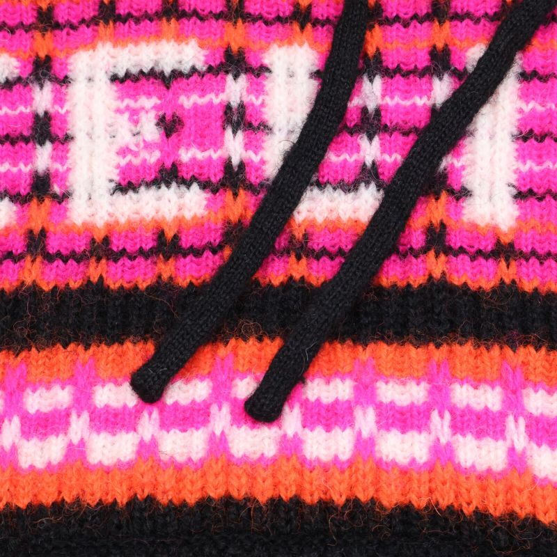 Celine  /22 2ac23579s Ski Jacquard Hoodie-knit Sweater/ XS