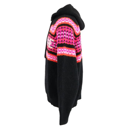 Celine  /22 2ac23579s Ski Jacquard Hoodie-knit Sweater/ XS
