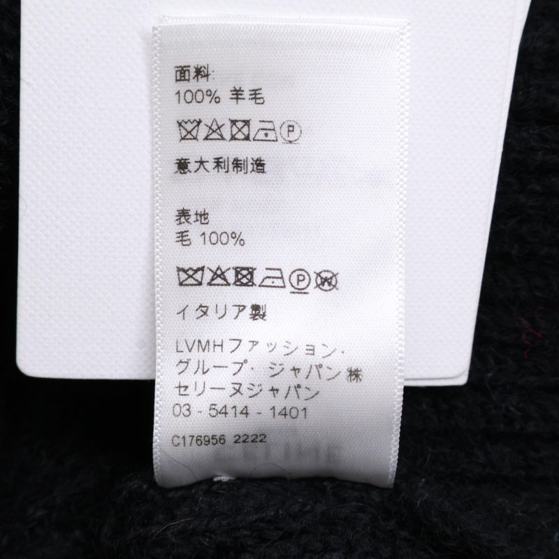 Celine  /22 2ac23579s Ski Jacquard Hoodie-knit Sweater/ XS