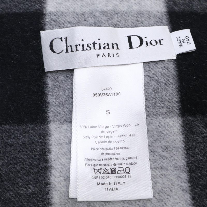 Christian DIOR   950v36a1190 Check Wool X