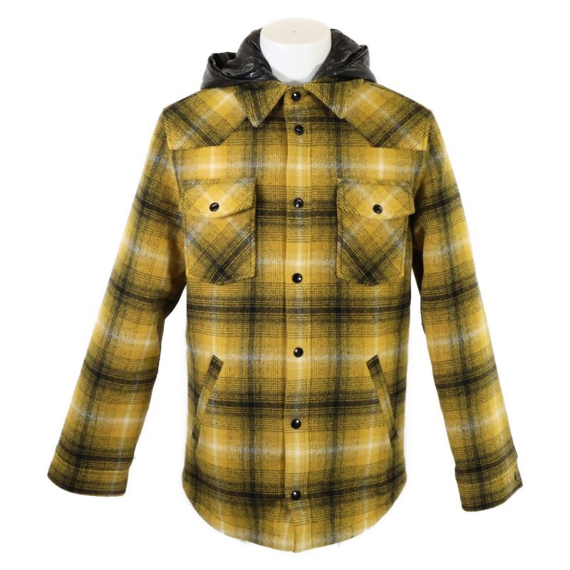 Celine2w410322s Check Hooded Quilted 44