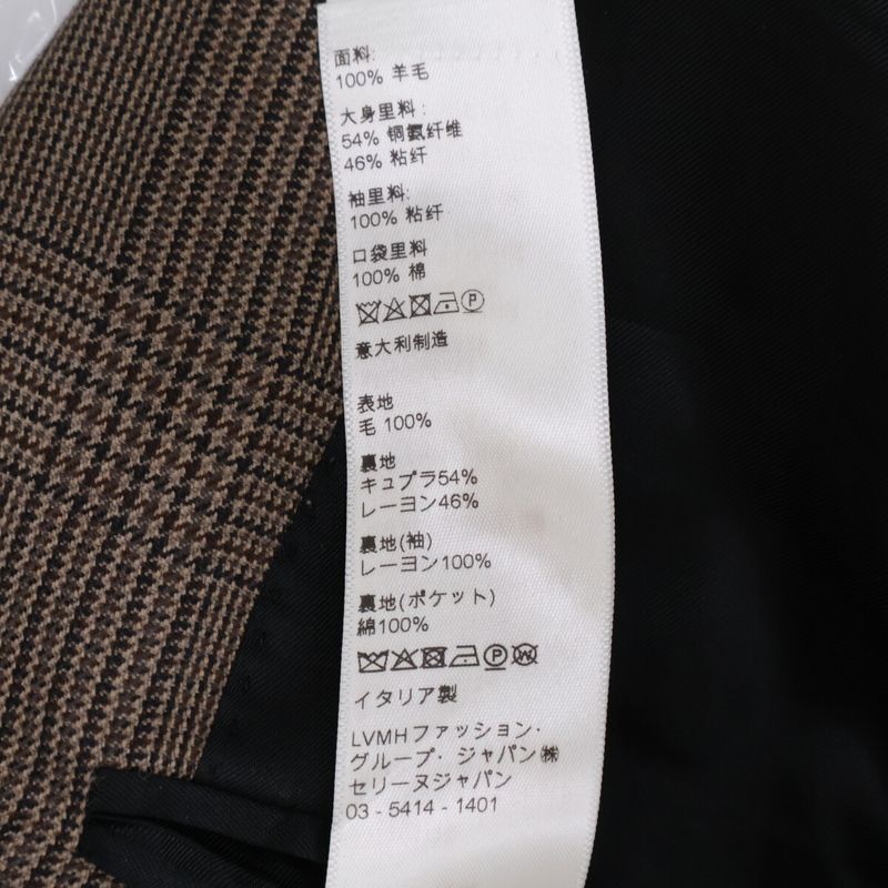 Celine /2v742814k Glen Check Tailored 36