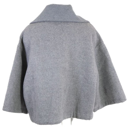 Celine 100% Cashmere Triomphe Hardware Half-zip Pullover 34