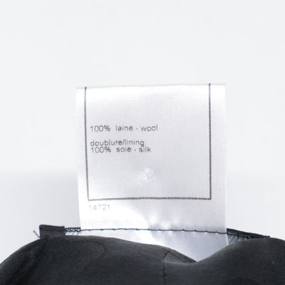 Chanel 02A P191712 Coco Mark Zip Sleeveless 38 With Ribbon Brooch