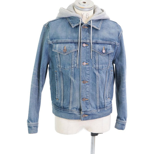 Celine  Official 2q472930f Union Wash Trucker Jacket Denim XS