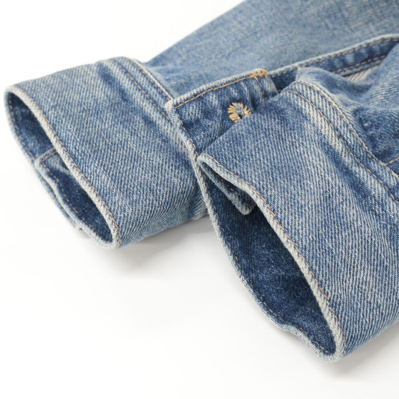 Celine  Official 2q472930f Union Wash Trucker Jacket Denim XS