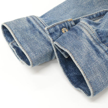 Celine  Official 2q472930f Union Wash Trucker Jacket Denim XS