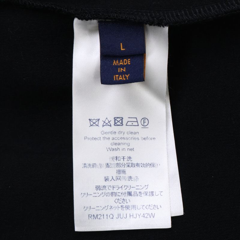 Louis Vuitton  Authentic 1a7xem Staples Edition Double Face Travel Zip