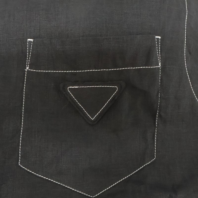 Prada Beautiful 25 Years Ucn441 Front Button Long Sleeve Shirt S