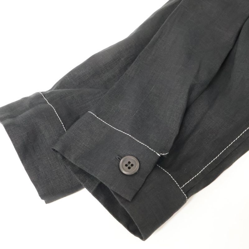 Prada Beautiful 25 Years Ucn441 Front Button Long Sleeve Shirt S