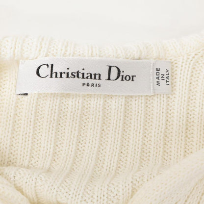 Christian DIOR Beautiful 444s64am789 Ecru Dioriviera Sweater 34