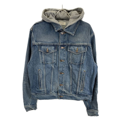 Celine 2q472930f.07uw Union Wash Denim Trucker Jacket M