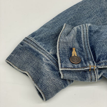 Celine 2q472930f.07uw Union Wash Denim Trucker Jacket M