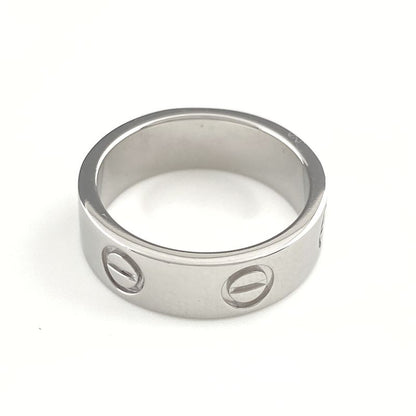 Cartier Love Ring Platinum Ring #9 Pt950 Ladies