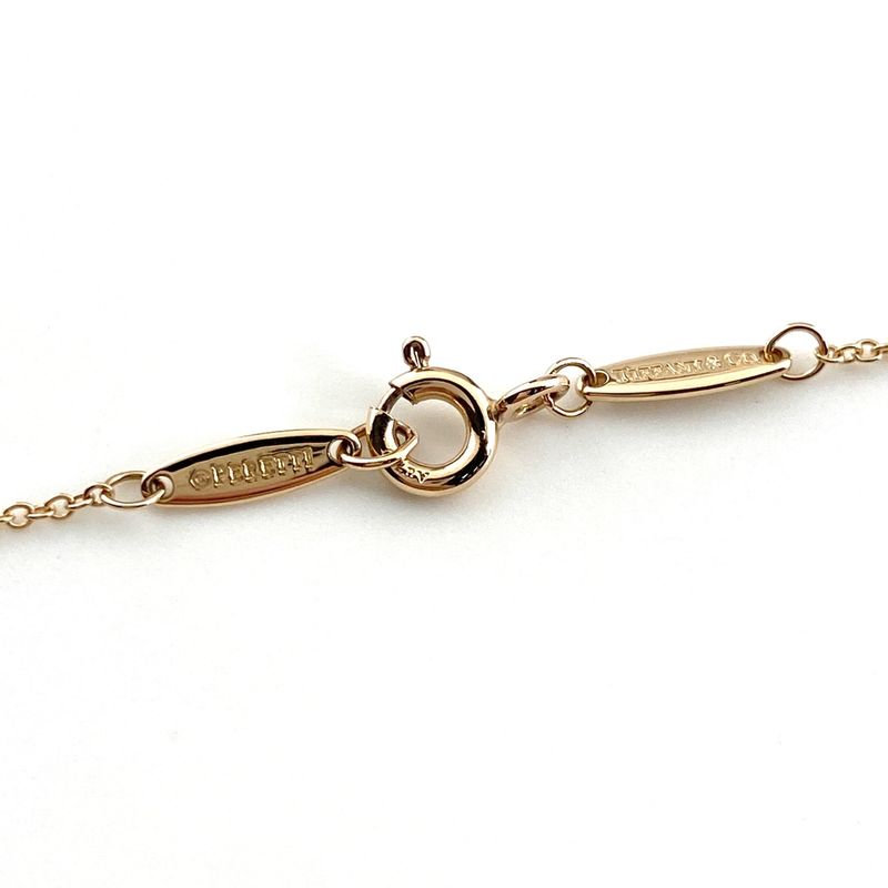 Tiffany & Co Tiffany & Co By-the-yard Necklace PG Pink Gold Pendant Diamond 1P