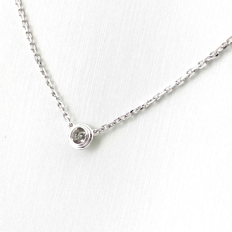 Cartier D'amour Necklace Pendant Necklace 750 Diamonds Ladies