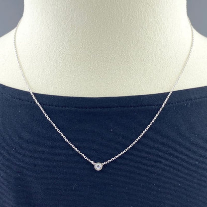 Cartier D'amour Necklace Pendant Necklace 750 Diamonds Ladies