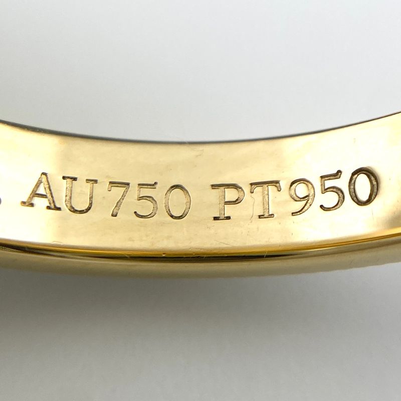 Tiffany & Co Tiffany & Co Milgrain Ring Platinum YG Yellow Gold Ring Size 15