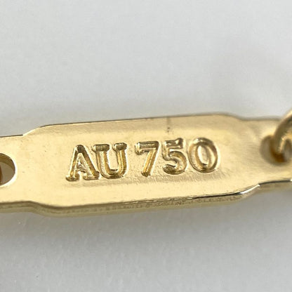 Tiffany & Co Tiffany & Co T Smile Necklace YG Yellow Gold Necklace 750 Ladies