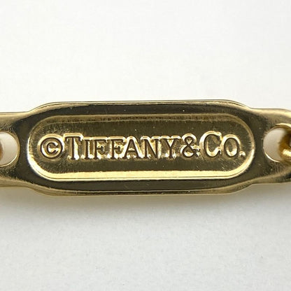 Tiffany & Co Tiffany & Co T Smile Necklace YG Yellow Gold Necklace 750 Ladies