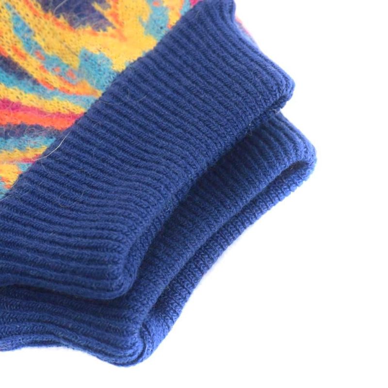 Gucci Tepered Jacquard Knit Sweatpants Jogger Pants Moheya Blend XL Multicolor