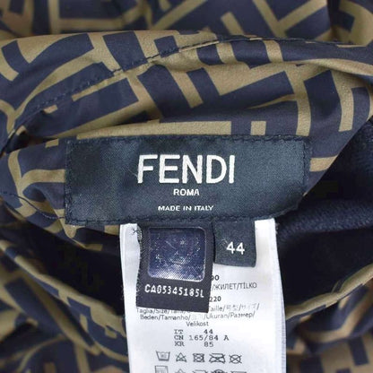 Fendi Reversible Down Vest Zucca Pattern 44 Brown Faa581 A790 AA
