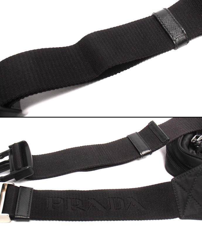 Prada Waist Bag Waist Pouch Body Bag Re-nylon Women Men Prada