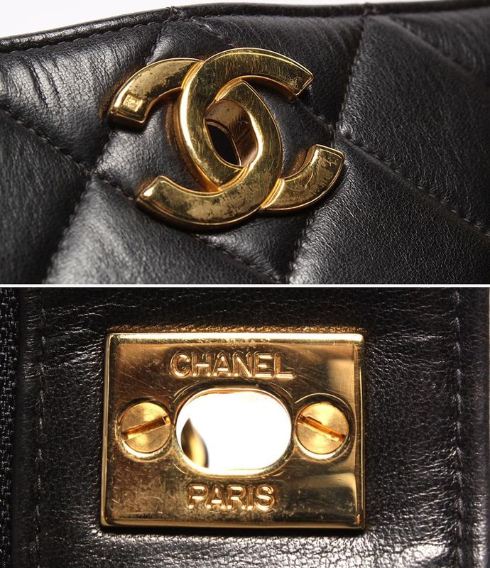 Chanel Chain Tote Shoulder Bag Shoulder Bag Gold Hardware Matelasse Women's
