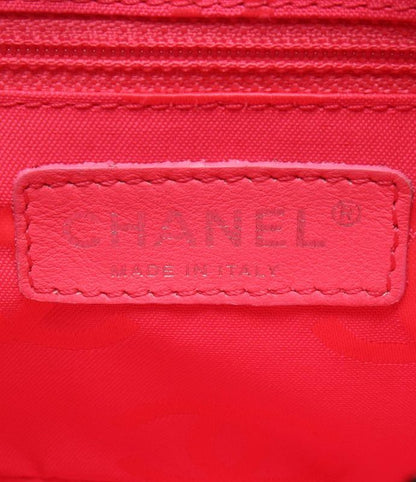 Chanel Handbag Cambon Line Lambskin Silver Hardware A25175 Ladies Chanel