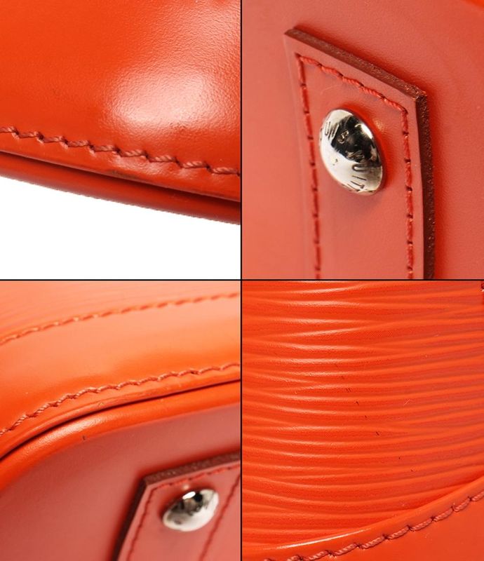 Louis Vuitton 2way Shoulder Bag Handbag Crossbody Epi Alma BB M40854 Women