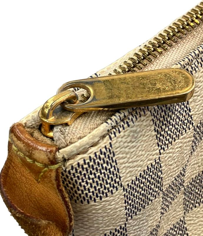 Louis Vuitton Tote Bag Shoulder Bag Shoulder Tote Tally MM Damier Azure N51262