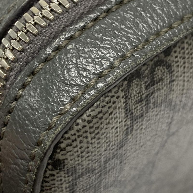 Gucci Shoulder Bag Ophidia Small Crossbody Bag 699439 Grey And Black Leather