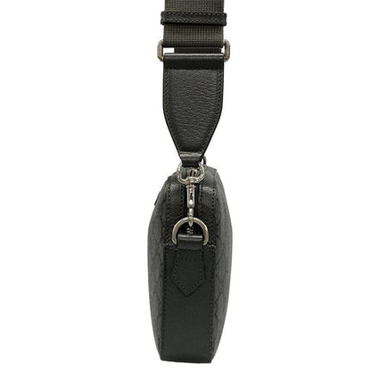 Gucci Shoulder Bag Ophidia Small Crossbody Bag 699439 Grey And Black Leather