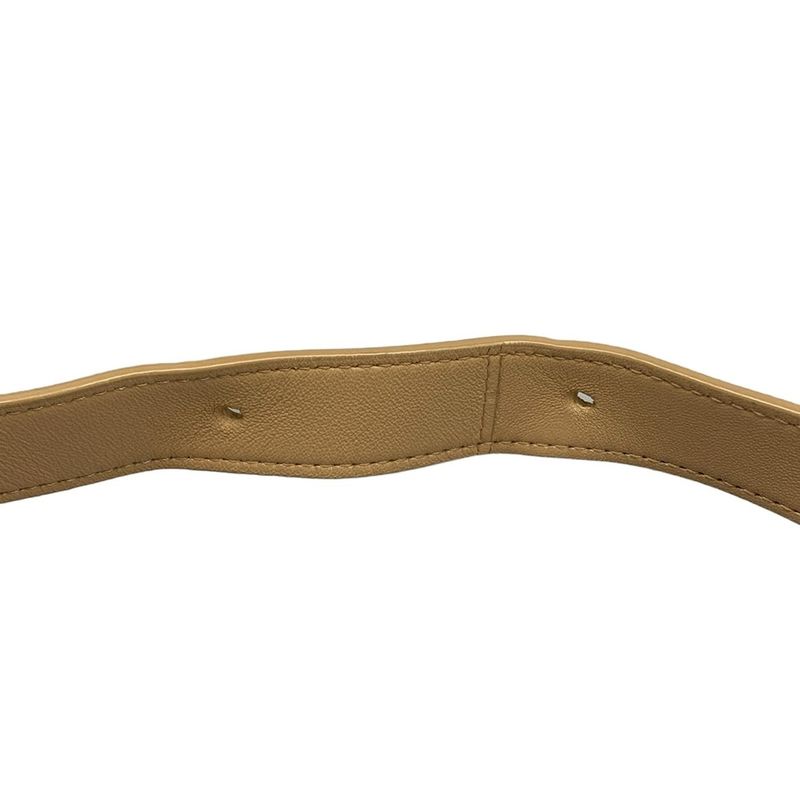 Bottega Veneta Shoulder Bag Padded Cassette Beige Lambskin