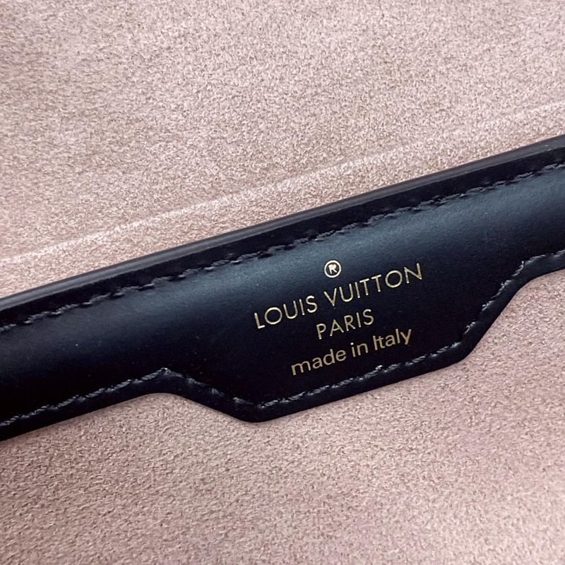 Louis Vuitton Epi Papillon Trunk Shoulder Bag M58655 Noir Black Leather Cowhide